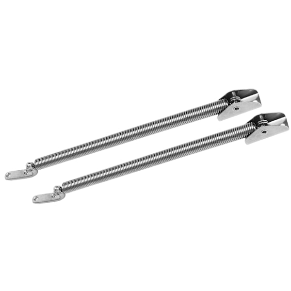 2 kpl jousiluukunpidikkeitä 320 mm pituus Heavy Duty ruostumaton teräs Kestävä luukku lukko Tuki jousipidike
