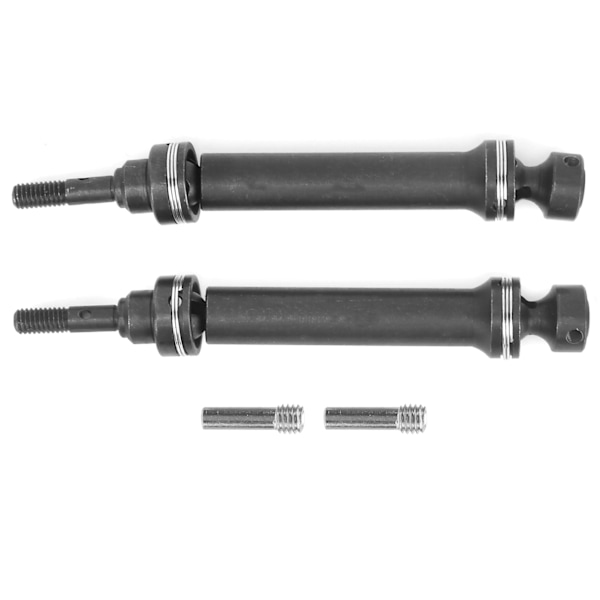 2st främre bakre stålspline drivaxel för TRAXXAS Mini E REVO / Mini SUMMIT 1/16 RC bil