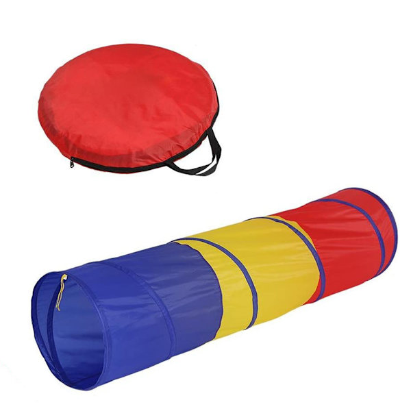 Kids Play Tunnel Game Toddle Baby Crawl Tube Toy för utomhus inomhus