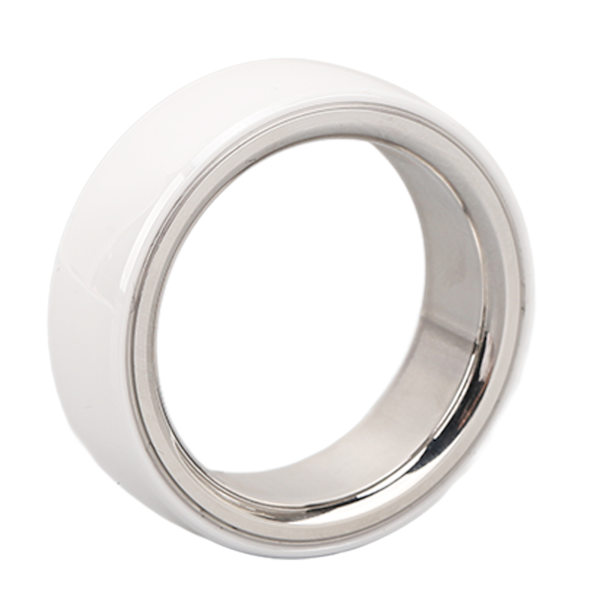 Smart Ring Vanntett Multifunksjonell Lett Søvn Sportsmonitor Fitnessring for Menn Kvinner Trening Fritid Hvit Størrelse 20