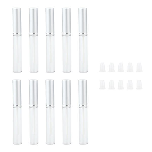 5ml Empty Eyelash Growth Liquid Dispenser Bottle Eyelash Mascara Container DIY Tool 10pcs