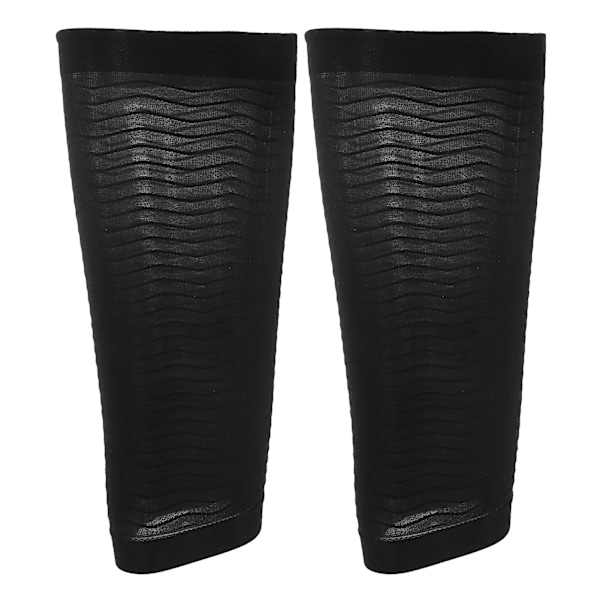 Kvinnor Lår Sleeve Slimming Lår Wraps Kompression Sleeve Lår Slimmer Shaper Svart