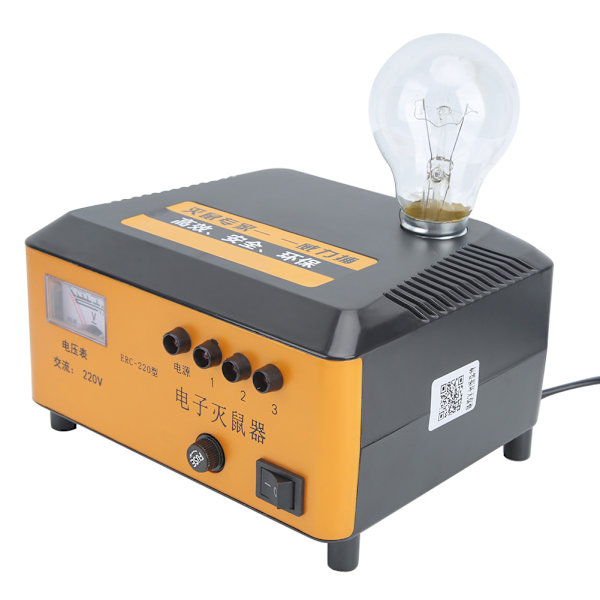 Elektronisk högspänningsmus Råttdödare Gnagaravstötare Trap Zapper Skadedjursbekämpning CN 220V