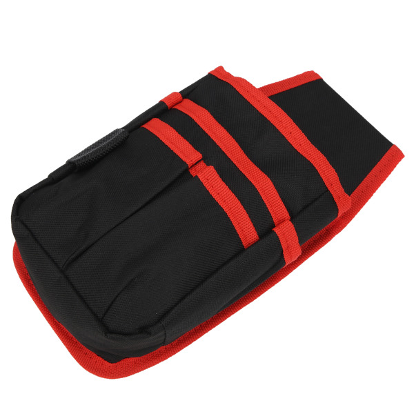 Hardware Værktøjspose Multifunktionel Hardware Lomme Beholder Organizer Opbevaringspose (Rød)