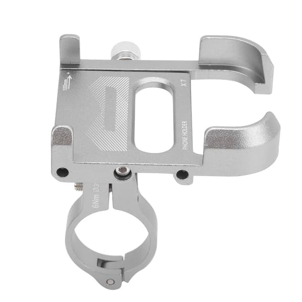 360° Rotation Mobiltelefon Stativ Navigation Holder Montering Styr til Cykel Motorcykel Titanium Farve