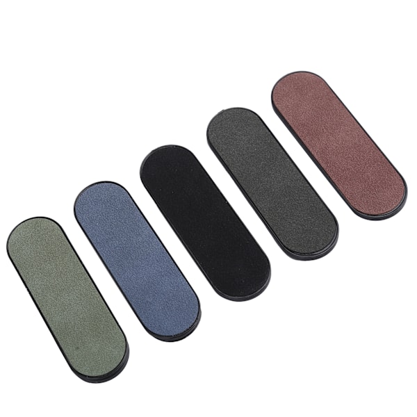 MOMO STICK 5-pack Återanvändbara Klibbiga Gelkuddar Fingergrepp Ringstativ för Android-telefon