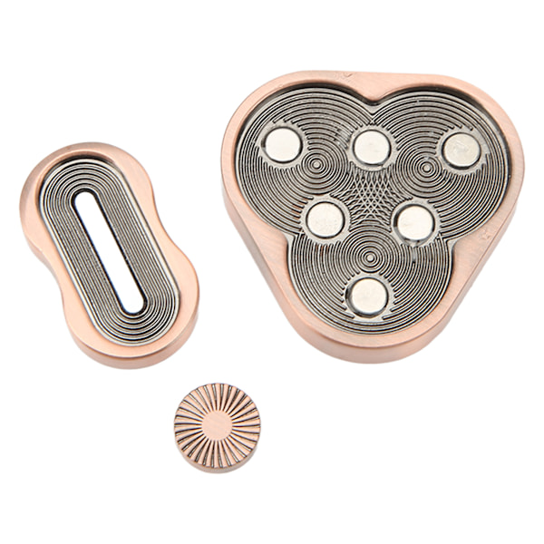 Stressrelief Slider Metal Click Triangle Portable Metal Sensory Slider Fidget Toys for Work