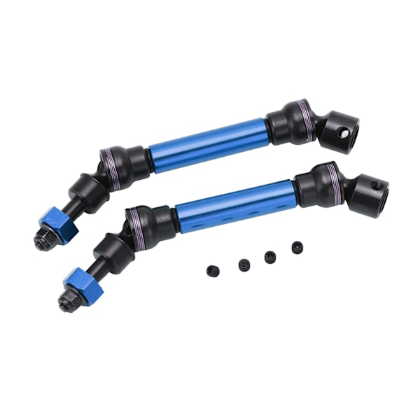 RC Drivaxelsats Aluminiumlegering Stål Fram Bak Drivaxlar RC Tillbehör för Arrma 1/10 3S Senton Blå