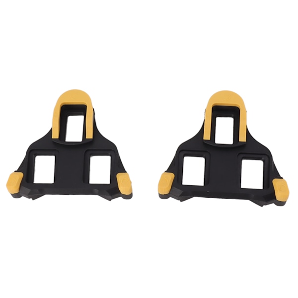 1 par gule cykelpedalclips Klemme til landevejscykelklodser Cykelpedaler Klemme til SH12 SH11 SH10 til SPD