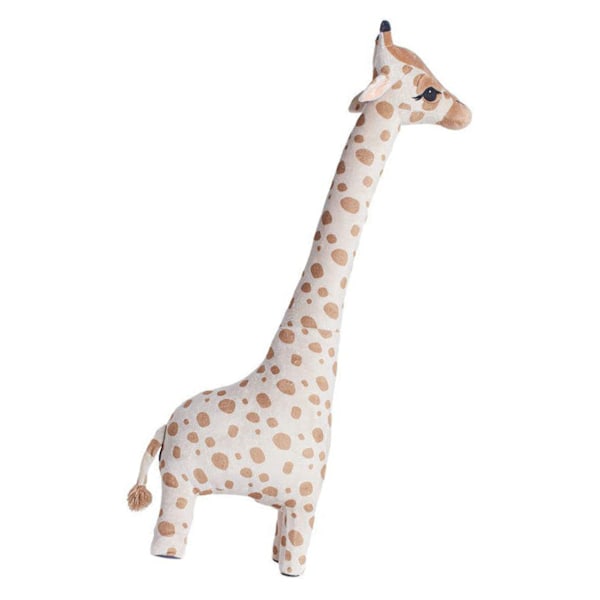 Giraffi-pehmolelu Söpö Pehmeä Täyspainoinen Korkea Elastisisuus Ihoystävällinen Täydellinen Lahja Lapsille Aikuisten 100cm