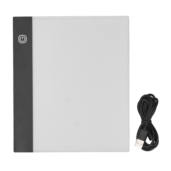 LED-lysboks Tracer Ultratynn Bærbar Dimbar Artcraft Tracing Pad A5 for tegning Maling 6 nivåer Lysstyrke