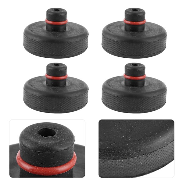 4 st Lyftkuddar i Gummi för Chassiadapter Passar Tesla Model 3/Model Y/Model S/Model X