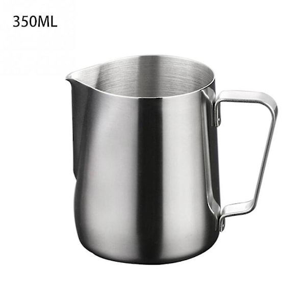 Melkeskumkanne i rustfritt stål, 350 ml, for cappuccino