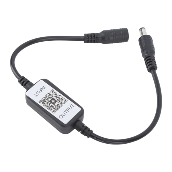 11-knapps RF Mini trådløs fjernkontrolldimmer med DC 5‑24V-kontakt for enfarget LED-stripebelysning