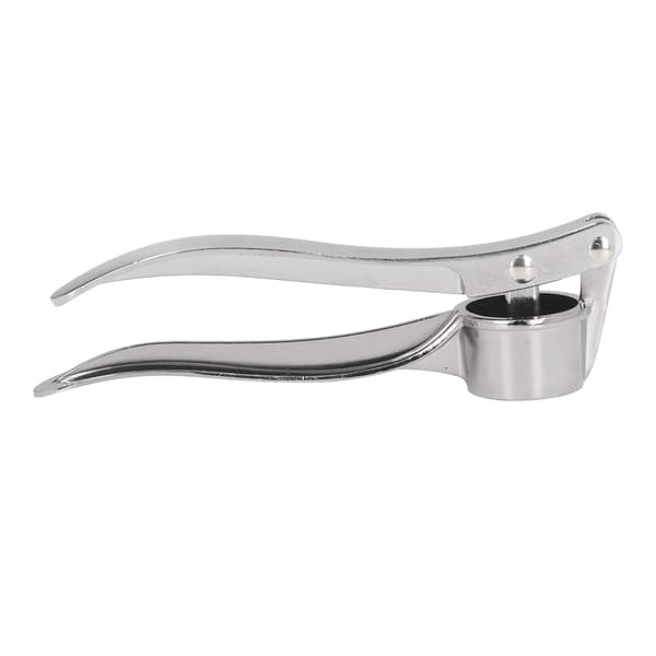 Garlic Press Crusher Handheld Ginger Mincer Tool Zinc Alloy Ergonomic Handle Rustproof for Home Kitchen