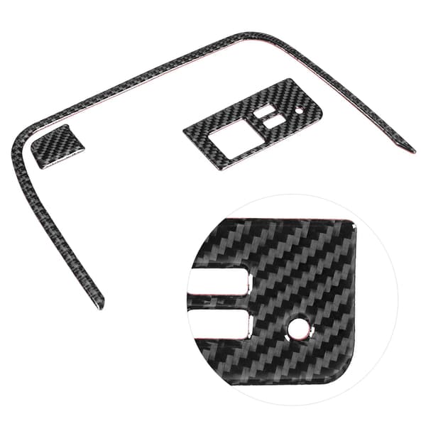 Kolfiber Center Console Förvaringsbox lock för Mazda MX-5/Roadster ND 16-20