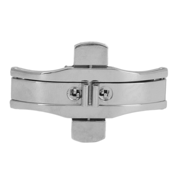 Folding Extension Buckle Quick Release Universal Solid 304 Stainless Steel Watch Band Push Button Clasp