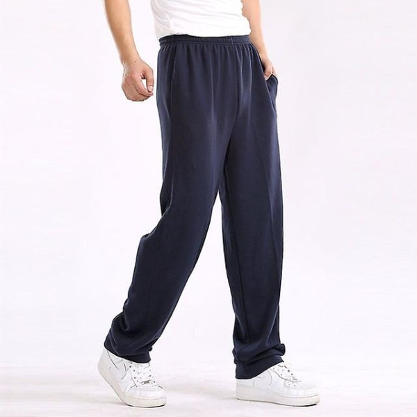 Plus Size Loose Stretch Bukser til mænd Plus Size Casual bomulds joggingbukser 7xl