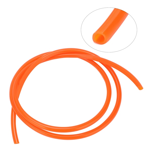 Pneumatisk slange Fleksibel luftkompressor TPU-rør til kemisk brændstof TPU0425 OD4xID2.5 Orange 10 meter