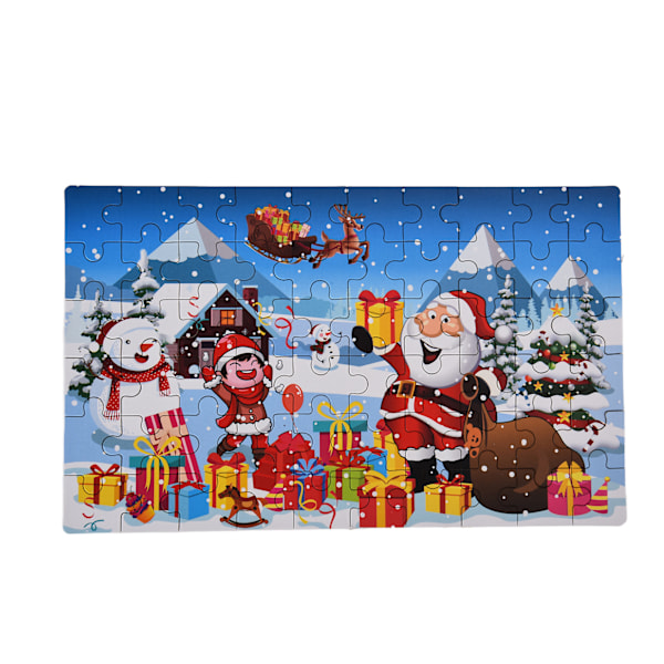 Jul Pussel Enkelt Roligt Barnpussel Snötyp Jul Pussel Julklapp
