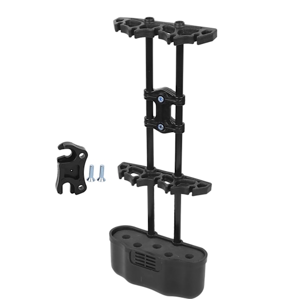 Bärbar 5 Arrow Quiver Spänne Typ Bågar Hållare Box Utomhus Bågskytte Utrustning