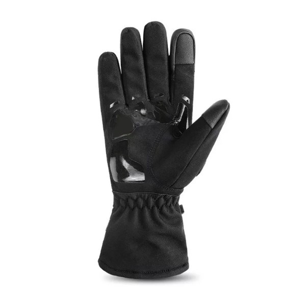 Motorsykkelhansker Touchscreen Hard Knuckle Vanntett Drop Resistant Powersports Racing Hansker Svart M