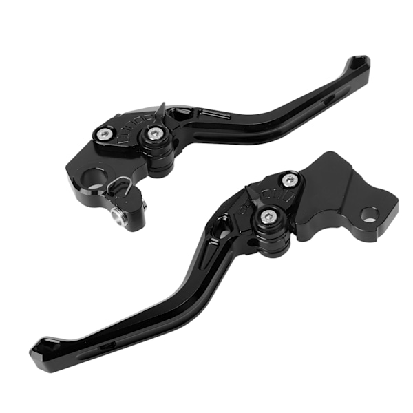 Par Koppling och Broms Spak Justerbar Aluminiumlegering Ersättning för DUCATI Multistrada 950 2017‑2018 Svart