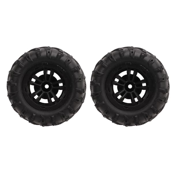 2 st 85mm RC-bildäck 47mm Bredd 12mm Hexadapter Gummibilbytesdäck för SCY 16101 16102 1/16 RC-bil