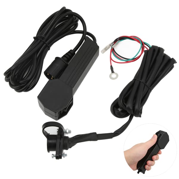 12V Handheld Winch Remote Control with 9ft Cable Electric Manual Waterproof for ATV UTV
