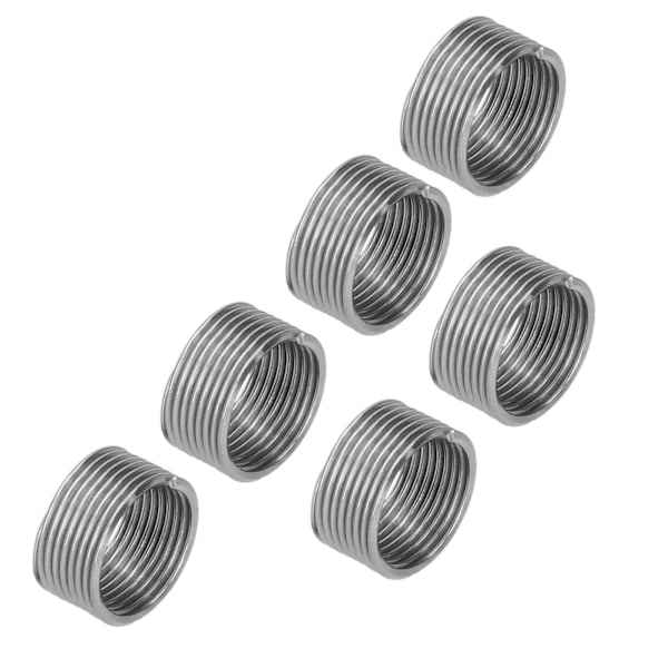 20 stk. Gænge Reparation M14 x 1,25 Spiral Circle Insert Reducer Mutter Gængede Udvidelses Sæt 1D