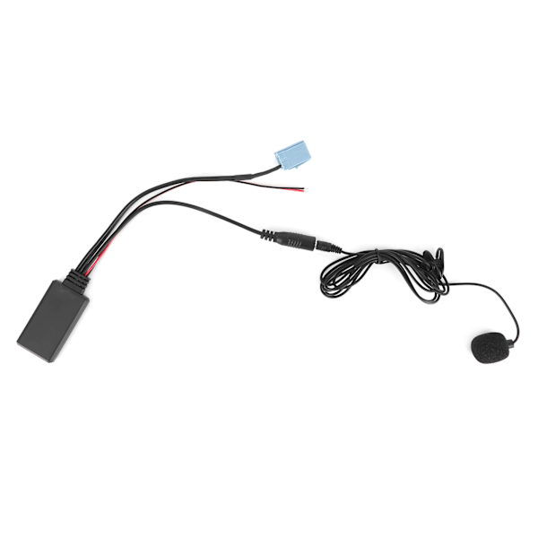 8-pins bilmikrofonadapter Bluetooth 5.0 AUX lydkabel musikkspillertilbehør