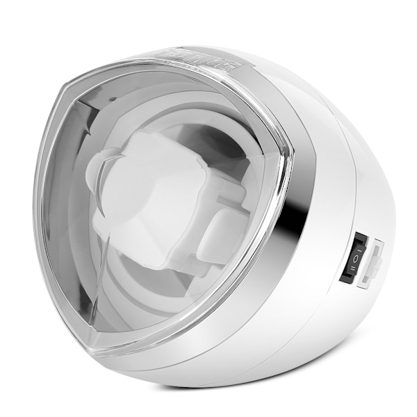 Bärbar Watch Winder Box Display Cases Automatisk roterande blå LED-belysning