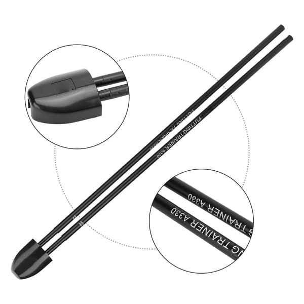 Justerbar Golf Putter Assistent Træningsstang i Aluminium til Øvelse