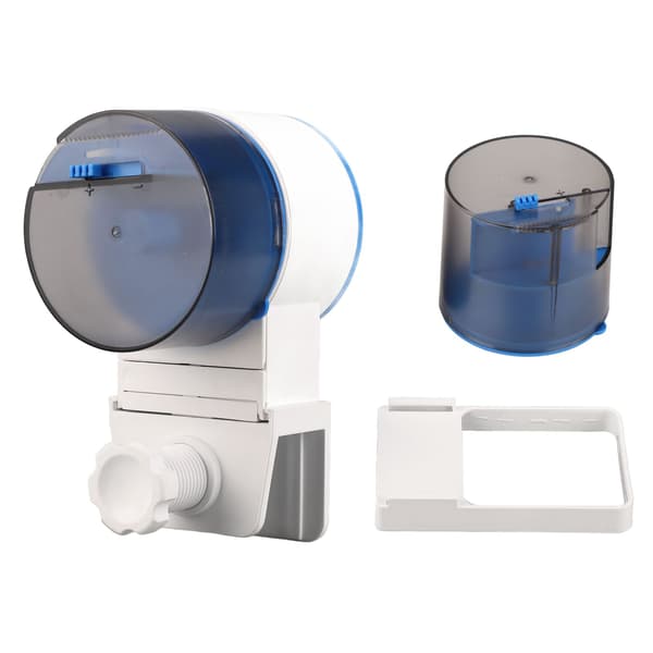 Automatisk fiskefoderdispenser Batteridrevet Justerbar timing Intelligent fiskefoder til akvarier