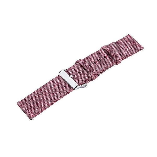 23 cm justerbar blød lærredsrem til smartur som erstatning for Fitbit Blaze Green