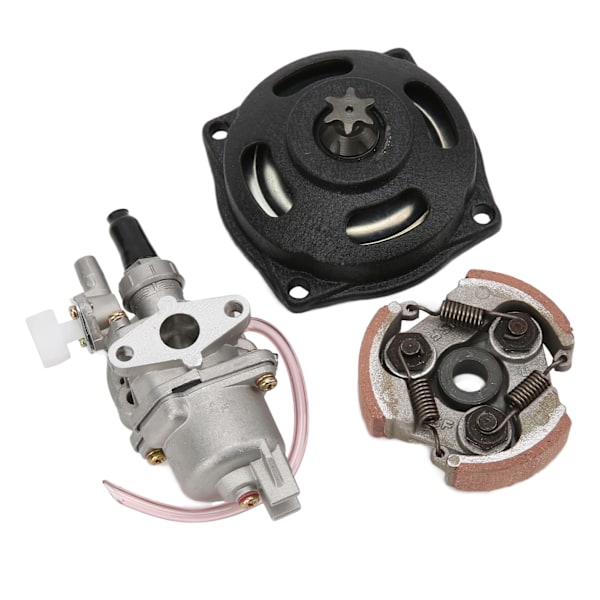 37mm Forgasser 6‑Tann Overføringskoblingsplate Sett for 2-takts 47CC 49CC Lomme Sykkel Mini Scooter