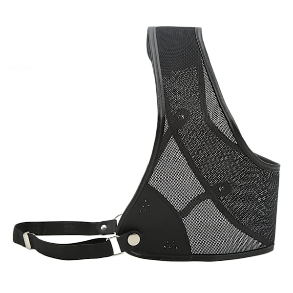 Bueskydnings Brystbeskytter Sort PET og Kødskind Jagt Brystbeskyttelse til Skydning Recurve Bow S