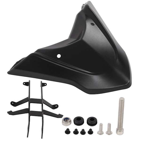 Forlygte Fairing Front Beak Cowl Motorcykel Omdannelse Udskiftning til TENERE700 2019‑2021Sort