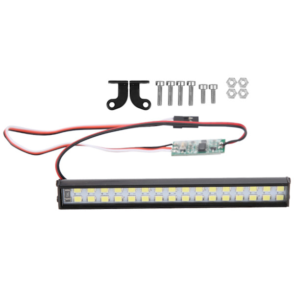 32 LED-lamppallot RC-auton kattovalaisin RC Crawler Universal LED Light Bar Tarvikkeet Pituus 100mm