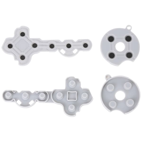 Ledende gummi kontaktknap til Xbox 360 controller - sæt med 10 stk