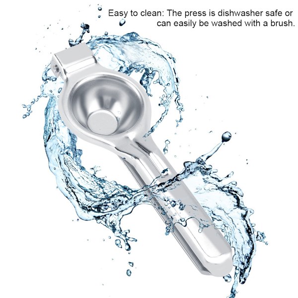Ergonomisk mini citronpress i rustfrit stål Lime Juicer
