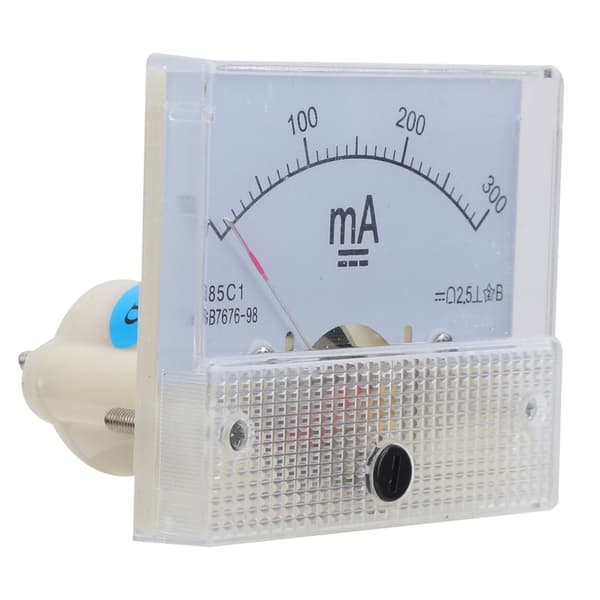 85C1 DC 0~300MA Pekaramperemeter Analog Strömpaneltestare Strömmätare