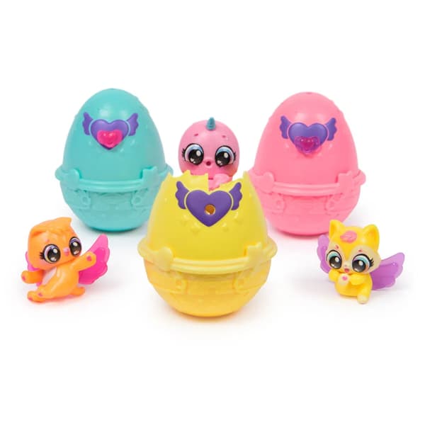 Hatchimals Alive Neon Rainbow Spring Basket flerfarget Multifärg multicolor