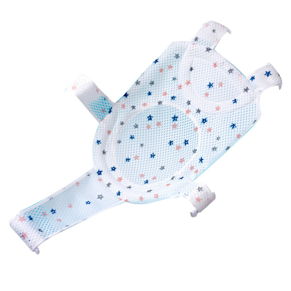Babybade-net Skridsikker mesh Behagelig babybade-sitsstøttenet med 5 sikkerhedsstøttehjørner til Baby Newborn Star