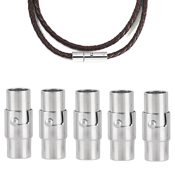 Koppar magnetiskt spänne Halsband Armband Spänne Connector Smycken Göra DIY smycken fynd
