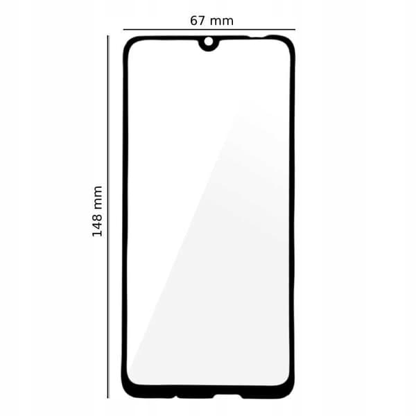 Spacecase 5D Herdet Glass Kompatibel med Huawei P Smart 2019 Deksel 2019[LD]