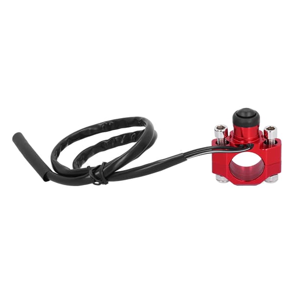 Motorcykel Stop Start Kill Switch med Monteringsplade Universal til Motorcykel ATV 7/8in Styr