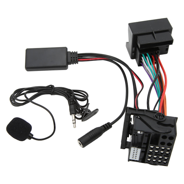 Bluetooth 5.0 AUX -liitäntä stereokaiuttimen adapteri RCD310 RCD510 RNS510 -malleille virtajohdolla
