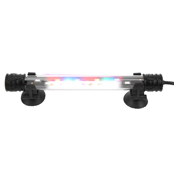 Akvarielampe Vandtæt LED-lys med høj lysstyrke med sugekop til akvarium Aquarium 90260V(SZD-Q20CF EU EU-stik)