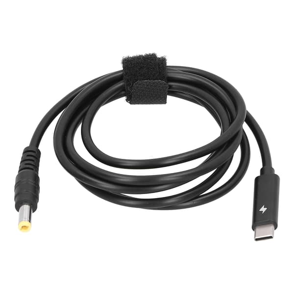Snabbladdningskabel Typ-C Laddningsport DC5.5x2.5MM Interface för Notebook Strömladdare